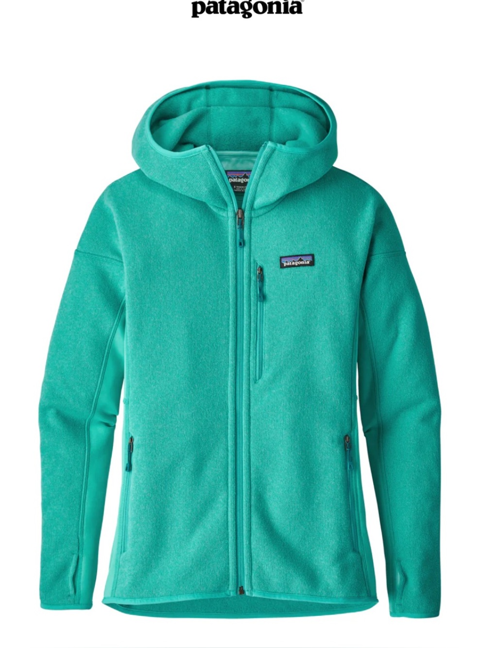 Women’s Patagonia Performance Better Sweater Hoody-Teal